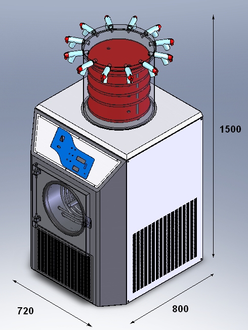 Lyophilisateur Cosmos 20k - Cryotec - Fabricant de matériel scientifique